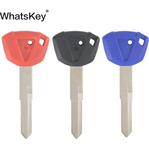 WhatsKey Motorcycle Uncut Blade Blank Key For Kawasaki Ninja ZX6R ZX10R ZZR400 Z750 Z800 Z1000 VERSYS ER6N ER6F ER6R