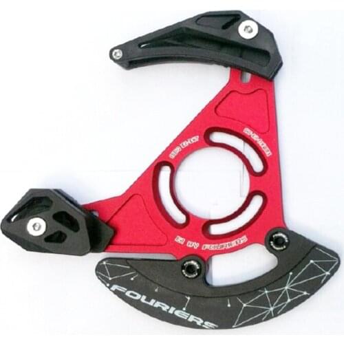 Bike Lightweight enclosed MTB chain guide and bash guard for 1x systemroller Mountain bike part bicycle chain protector