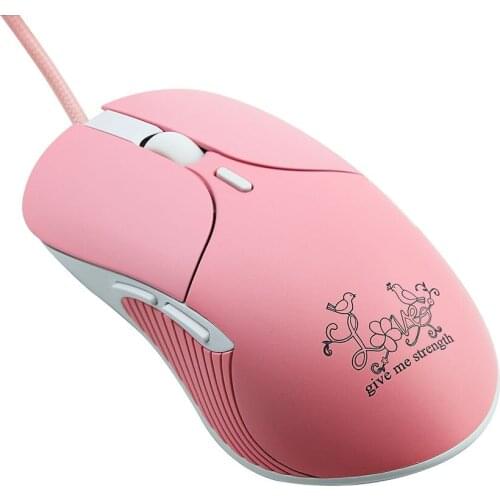 Wired GMouse 3200 DPI Mause USB Ergonomic 6 Button Game With 7 Color Backlight For Laptop
