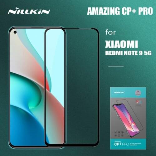 Nillkin for Xiaomi Redmi Note 9 5G Glass CP+ PRO 2.5D Full Cover Tempered Glass Protective Screen Protector for Redmi Note 9 5G