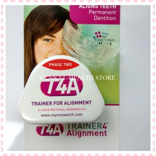 MRC Dental Teeth trainer retainer T4A ages12-15/Orthodontic Brace T4A phase2/Deep Bite Orthodontic teeth trainer appliance T4A
