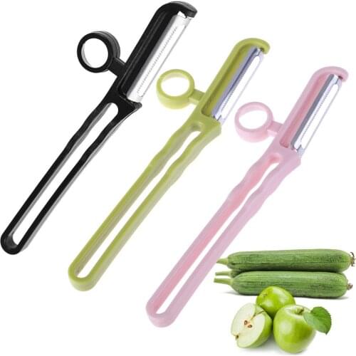 2 in 1 Stainless Steel Peeler Zester Fruit Vegetable Peeler Knife Cutter Zester Grater Super Potato Peeler Kitchen Tool Gadgets