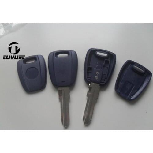 Blank Replacement Transponder Key Case Shell for Fiat Palio (can install chip)
