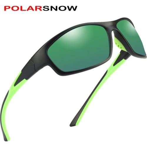 POLARSNOW Brand Polarized Sunglasses Men Brand Designer Driving Sun Glasses Male Goggles UV400