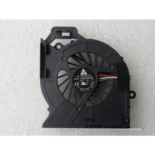 SSEA New original Laptop fan 4pin for HP Pavilion DV6-6100 DV6-6000 DV6-6050 DV6-6090 CPU cooling Fan KSB0505HB