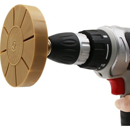 3.5 inch 90mm Universal Rubber Eraser Wheel For Remove Car Glue Adhesive Sticker Pinstripe Decal Graphic Auto Repair Paint Tool
