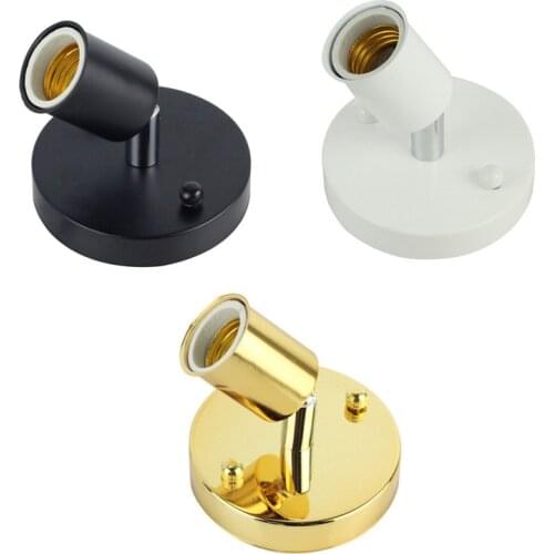 360 Degree Rotatable Surface Mounted Dimmable Wall Lamp with 5W 7W 9W E27 Bulb Replaceable Porch Wall Lamp