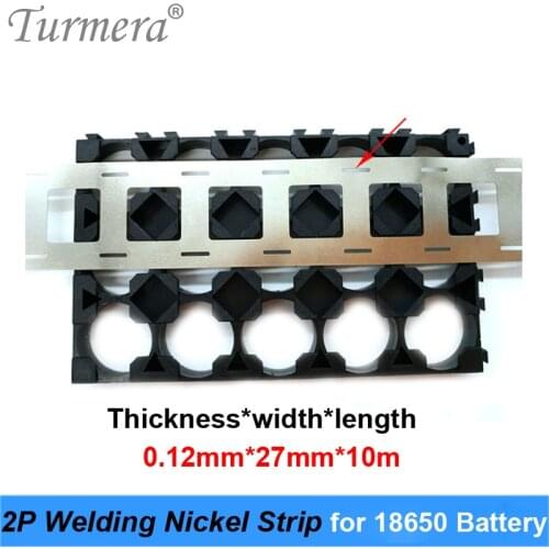 1 Roll 10m 2P точечная сварка для 18650 Nickel Sheet Plate Nickel Plated Steel Belt Strip Connector spot welding machine Battery