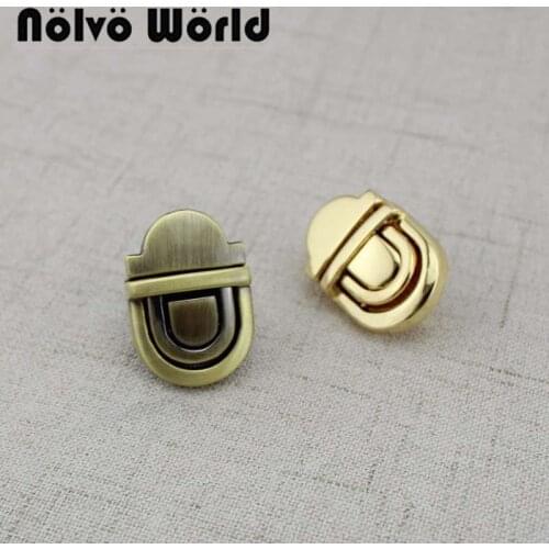 10-30 sets 6 colors 28*20mm press Locks,tongue Locks,purse thumb locks for purses wallets clutches totes handbags