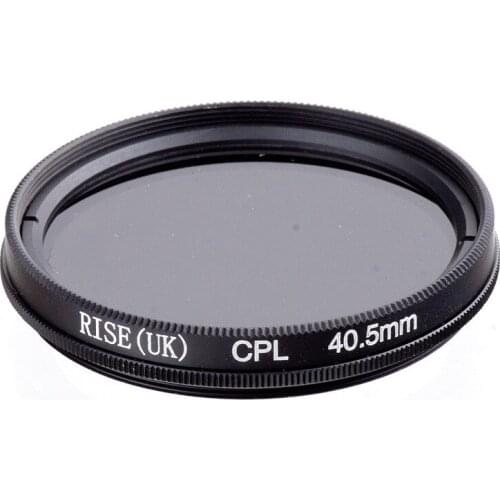 10 pcs RISE(uk) 40.5mm Circular Polarizing CPL C-PL Filter Lens 40.5mm For Canon NIKON Sony Olympus Camera