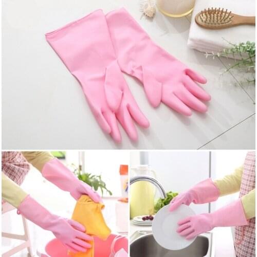 120pairs/lot Dishwashing PVC gloves Household Cleaning waterproof laundry housework gloves