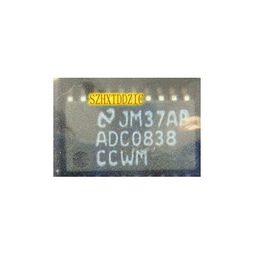 2pcs/lot ADC0838CCWM ADC0838 SOP20 [SMD]