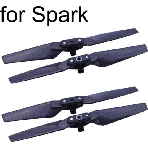4pcs 4730F Carbon Fiber Propeller for DJI SPARK Drone 4730 Quick-release Props Folding Blade Spare Parts Camera Drones Accessory