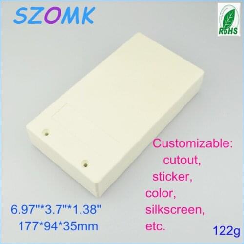 4 pieces a lot, 2015 new hot selling plastic case 177*94*35 mm plastic project box pcb enclosure, electronics outlet enclosures