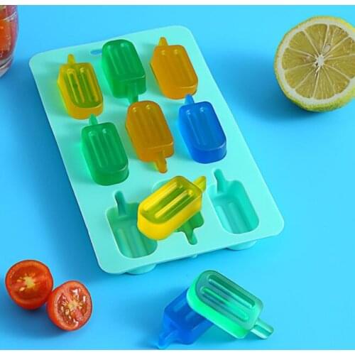 50pcs Silicone Popsicle Mold Ice Cube Mold Ice Bar Creative Ice Tray Mold Home Kitchen Accessories