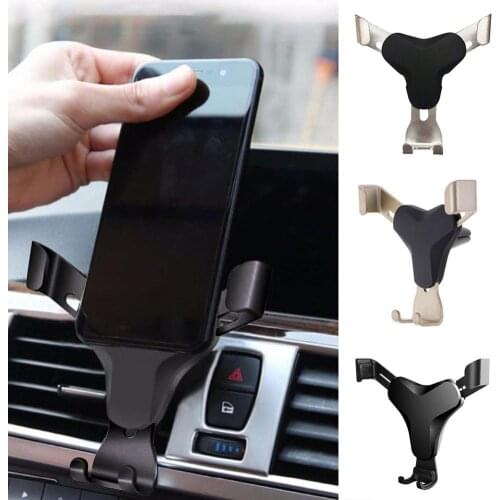 80% Dropshipping!!Universal Gravity Car Air Vent Mount Bracket Mobile Phone Stand Holder Cradle