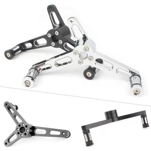 Black/Chrome Motorcycle CNC Heel Toe Shifter Control Pedals Kit For Harley XL Sportster 883 1200 48 Models 2004-2016 2017 2018
