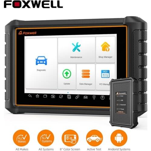FOXWELL GT65 Car Diagnose Scanner OBD2 Automotiver Scanner Headlamp SAS Oil Reset Free Upgrade EOBD Obd 2 Diagnostic Auto Tools