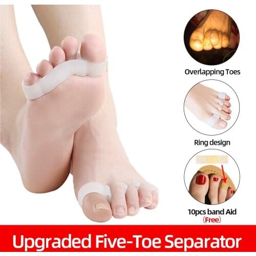 Hot sale Toe Silicone Corrector Foot Massage Care Toe Separator Protection Bunion Hallux Valgus Pain Relief