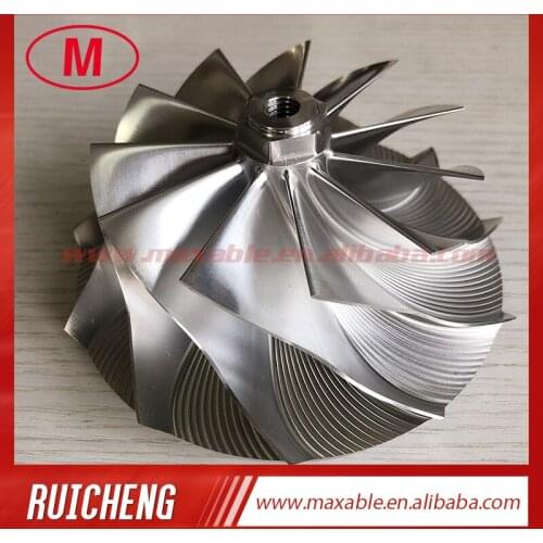 GTA4510 85.00/110.00mm 11+0 blades high performance turbocharger billet/milling/aluminum 2618 compressor wheel