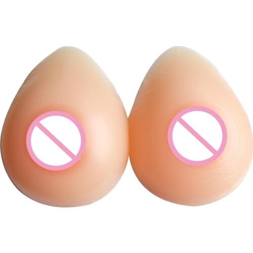 300g/Pair Cup A Artificial Silicone Breast Forms False Breasts For Crossdresser Postoperative Drag Queen Crossdresser Prothesis