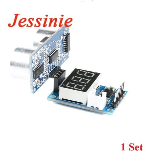 HC-SR04 Ultrasonic Sensor Module Distance Measuring Transducer for Arduino Detector Ranging with Digital Display Control Board