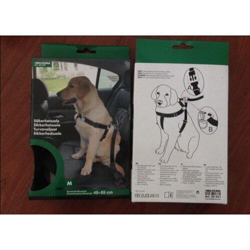 Dog Car Safety Belt Sets and Harness Sets Durable Pet Puppy Cat Training Adjustable Pet Leash Restraint LeadsDog Safty Belt Sets