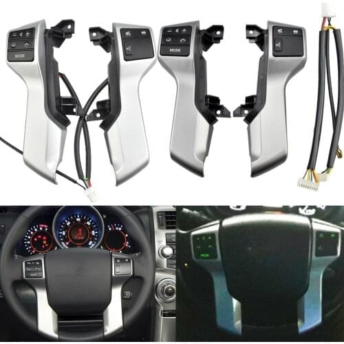 Brandnew Steering Wheel Control Switch with cable and cruise control switch For Toyota Land Cruiser Prado 84250-60180 8425060180