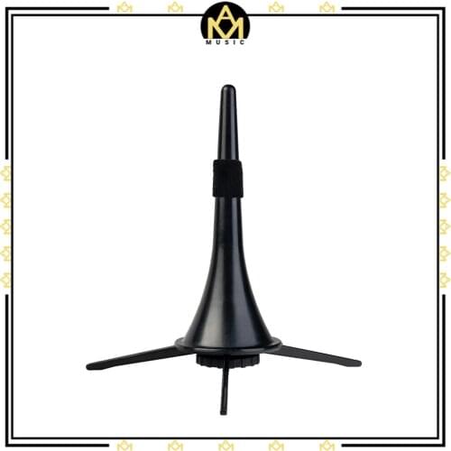 Foldable Trumpet Stand Black Tripod Holder Stand Metal Brass Leg Musical Instrument Parts Accessories