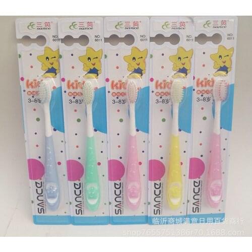 Hot Kids Toothbrush Cute Cartoon Soft Tooth Brush Anti Slip Portable Teeth Brushes For Children Baby