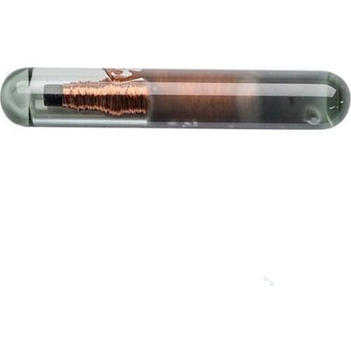 READELL Free shipping 125KHz EM4305 2.12*12mm LF Glass tag RFID Microchip Bioglass