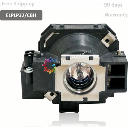 Compatible ELPLP32/V13H010L32 Origianl Projector Lamp with Module for EMP 755/EMP 760C/EMP 765/PowerLite 732c/PowerLite 737c
