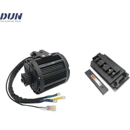 QS138 3KW Peak 90H 8KW Mid Drive Motor And VOTOL BLDC Controller EM100 110A For Dirtybike Electric Motorcycle E-Bike Scooter