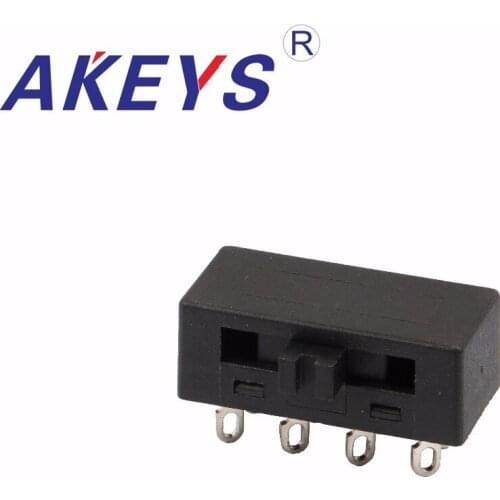 1PC SK-23N02 Change slide switch 230V-115V side insert 8 pin 2P3T slide switch with iron frame for inverter