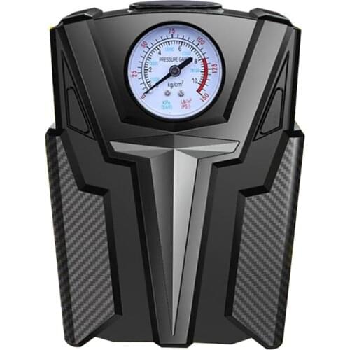 120W 60S Fast Inflation Air Pump DC 12V Portable Air Compressors Tire Inflator with LED Light for Car Tires, Bicycles