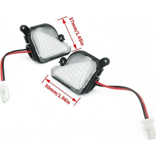 2pcs No Error LED Under Side Mirror Puddle Lights for Skoda Superb 2 II 2019-2008 Octavia MK3 MK2 5E 2012-2019 LED Light