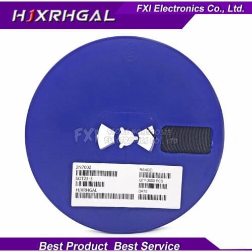 3000pcs 2N7002LT1G SOT23 2N7002 SOT SMD 702 Small Signal MOSFET 60 V, 115 mA, N-Channel new and original
