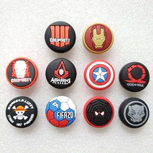 3000pcs Soft Silicone Thumb Grip Stick Cap For PS5 PS4 Joystick