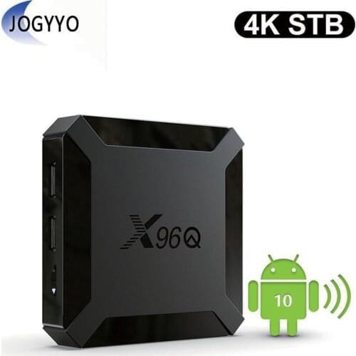 4K TV Box Android 10 X96Q 2.4G Wifi Allwinner H313 Quad CoreMINI Smart Set-Top Box Media Player X96Q Television Box