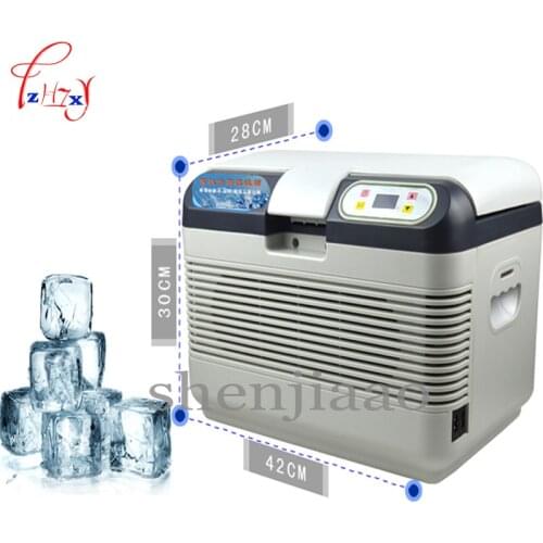 AC 220V 12L Portable Thermoelectric Cooling Drug Sperm & Pig Nursery / Rabbit / Tempered Mouse Cool Box Car Fridge Freezer