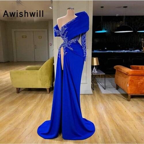 Awishwill Womens One Shoulder Evening Dresses