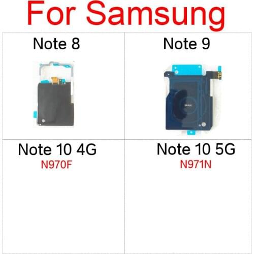 Wireless Charging NFC Antenna Sticker Flex Cable For Samsung Note 8 9 10 4G 5G Charger Panel Coil Chip Board Replacement Parts