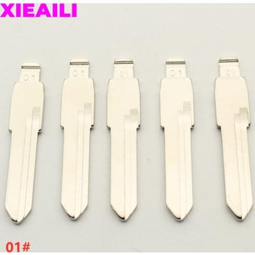 Side Slot) OEM 20Pcs 01# Blank Remote Uncut Key Blade For Vw Santana/Golf/Jetta S343
