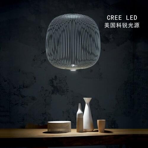 Deco maison luminaire suspendu crystal restaurant living room LED pendant lights hanging lamp luminaria pendente