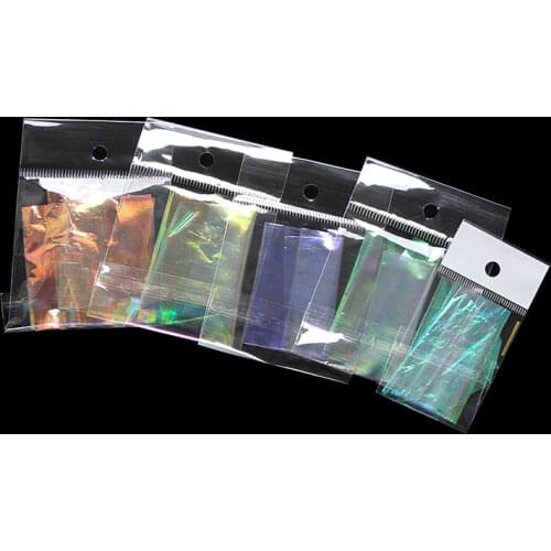 Doreen Box Glass DIY Scrapbook Deco Stickers For Resin Craft Mixed Transparent Equipments 20cm(7 7/8") x 5cm(2"), 10 Sheets