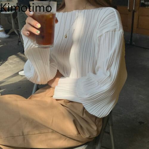 Kimotimo Women's Blue Shirts