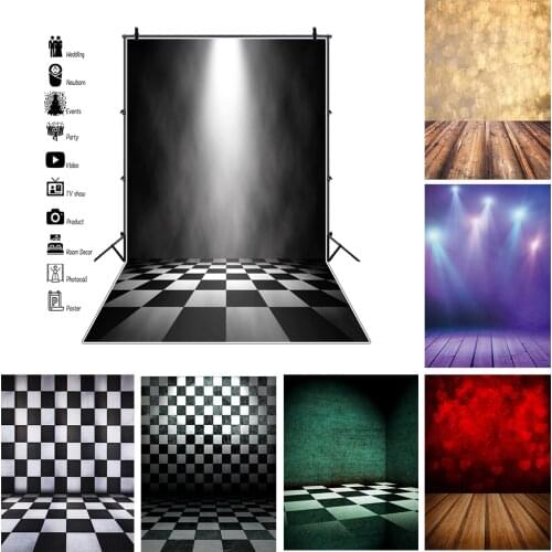 Laeacco Stage Gradient Solid Color Wall Texture Party Spotlight Baby Newborn Portrait Photographic Background Photo Backdrops