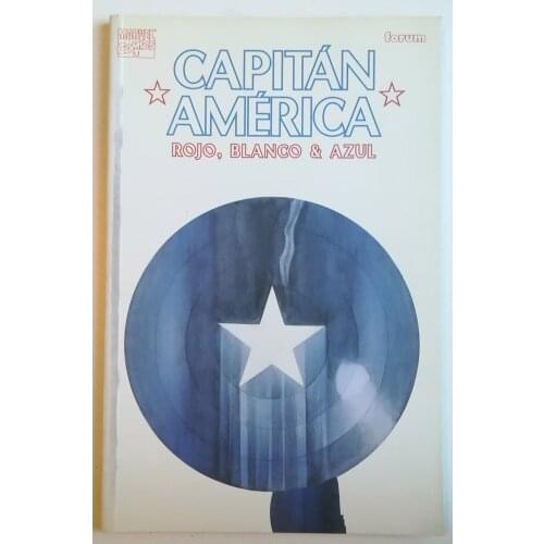 MARVEL, Captain AMERICA Red, White & Blue, ED. FORUM, year 2004, miscellaneous authors, Spanish comic BOOK, TEBEO