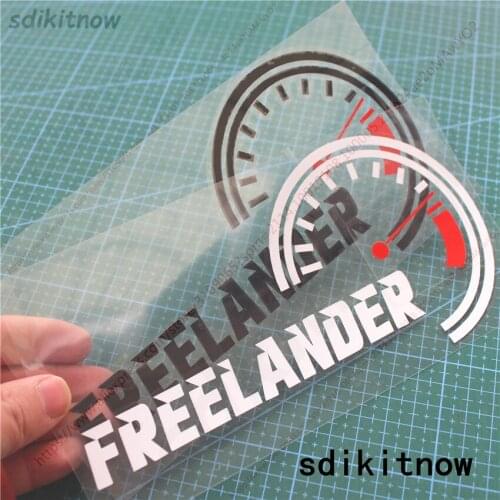 2021 NEW Car Dash board Decal Speed Sticker Styling windshield light Decoration For Land Rover Freelander 1 2 3 accessories