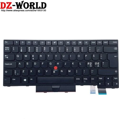 New Original Nordic Keyboard for Lenovo Thinkpad T470 A475 T480 A485 Laptop Teclado 01HX378 01HX418 01HX338